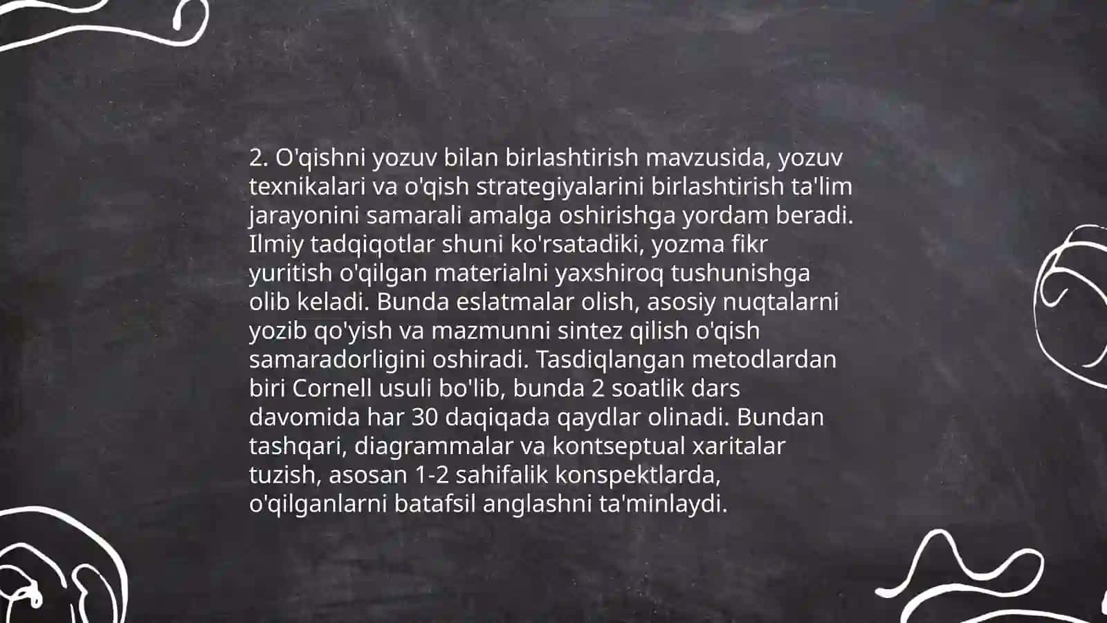 O'qish va tinglab tushunishni integratsiya qilish 4