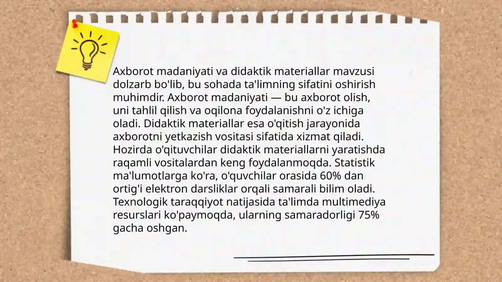 Axborot texnologiyalari va ta'lim 4