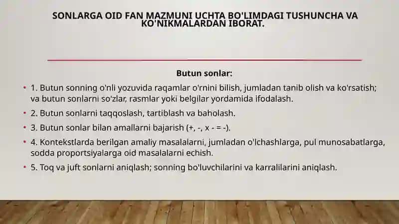 EGMA xalqaro dasturidagi kontekstlar 4