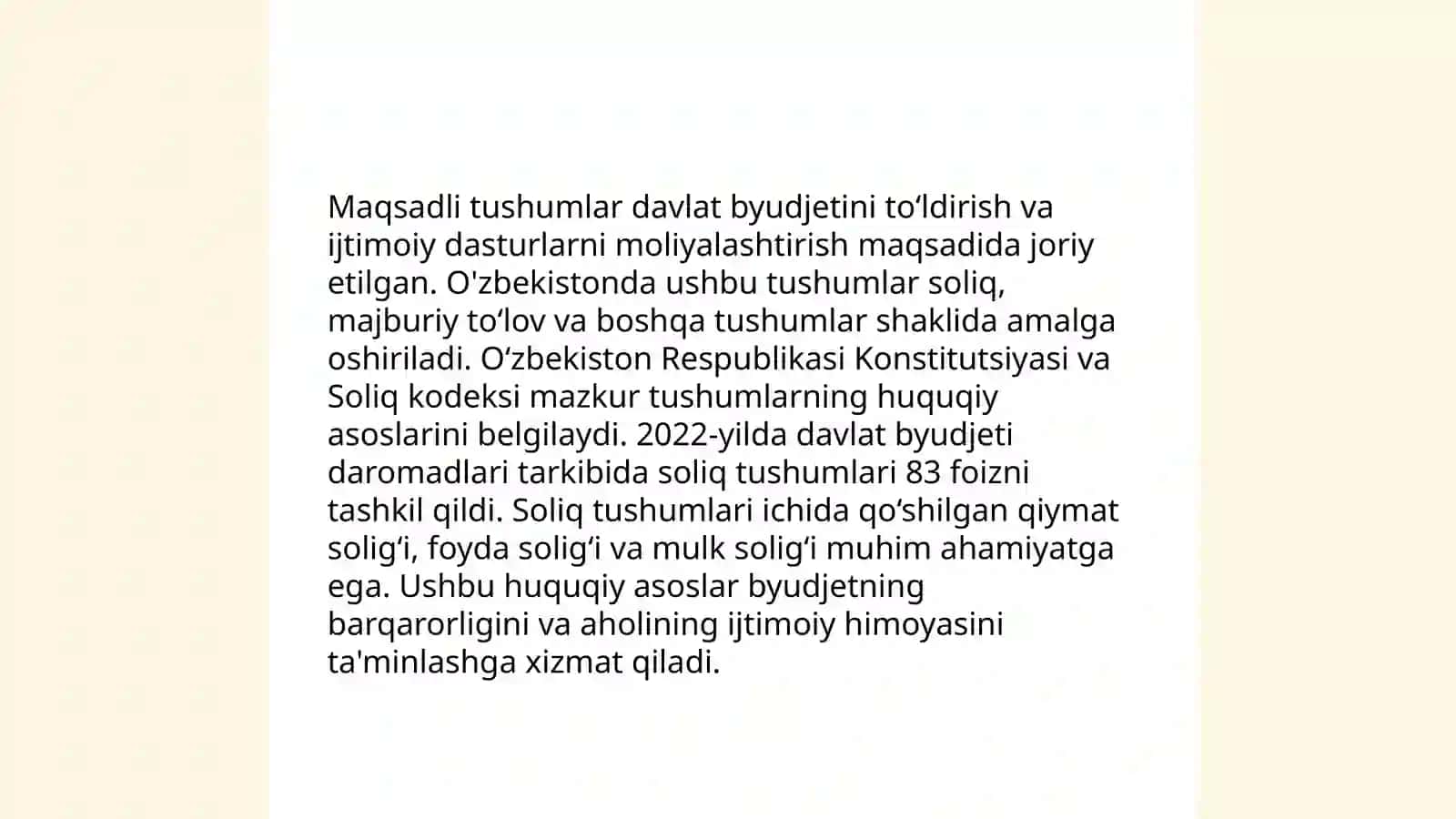 Maqsadli tushum, grand va subsidiyalar 4