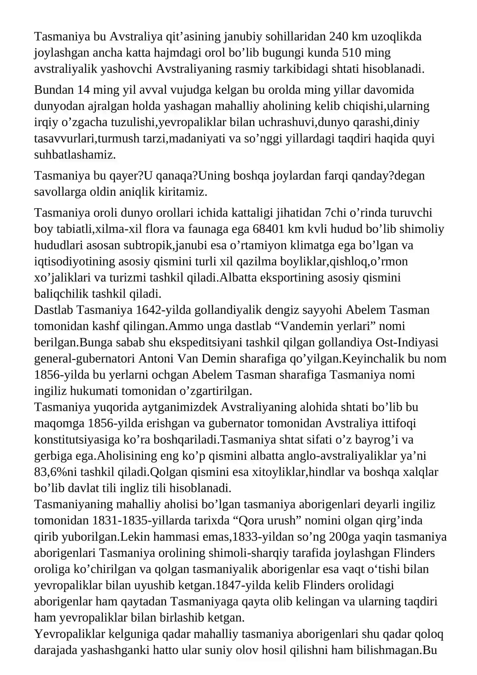 Tasmaniya xalqlari 4