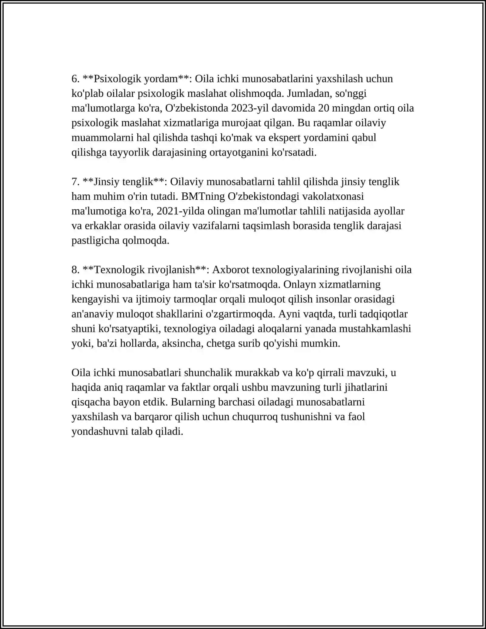 OILA PSIXOLOGIYASI 4