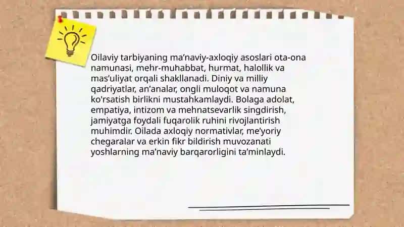Maʼnaviy va axloqiy tarbiya 4