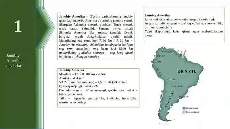 Janubiy Amerika qishloq xo‘jaligi 4