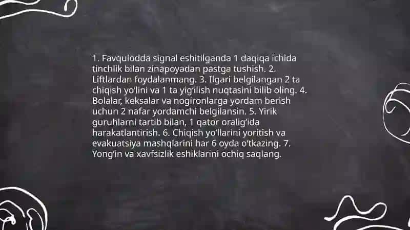 Zilzila vaqtida aholi harakatlari 4