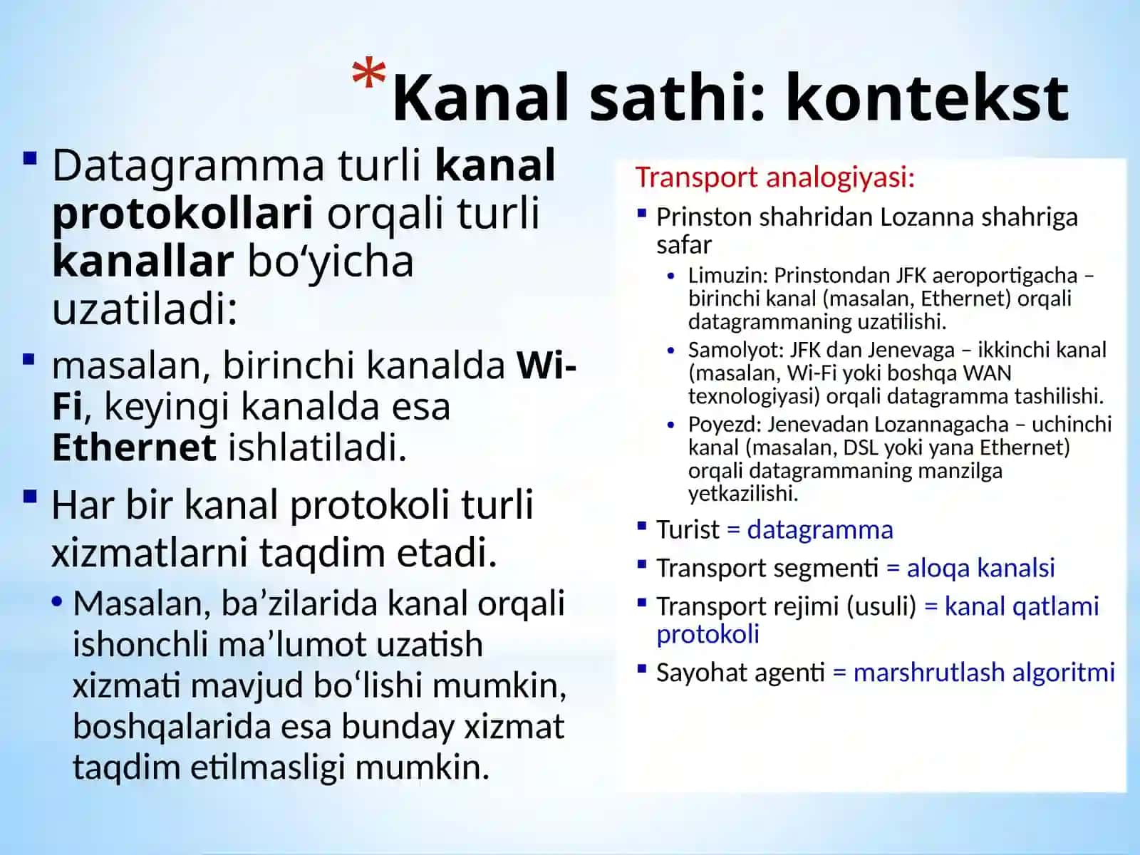 Kompyuter tarmoqlari 4