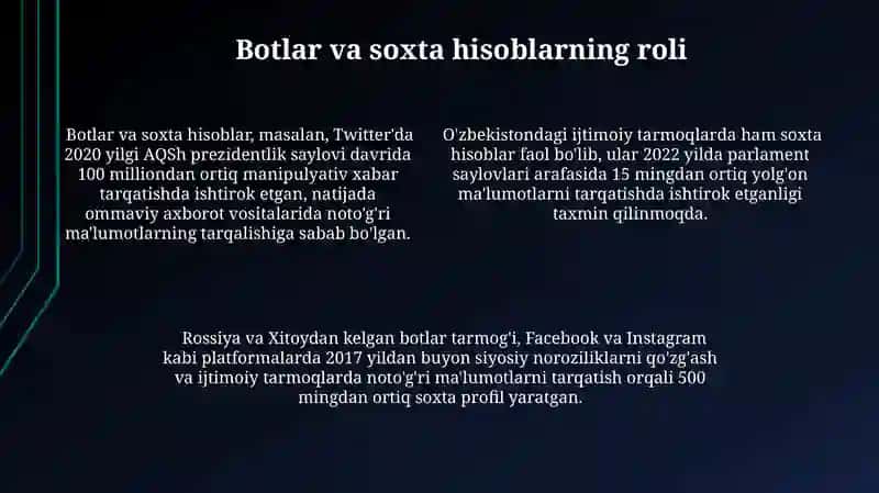 Ijtimoiy tarmoqlarda axborot hurujlari va tatqitlari 4