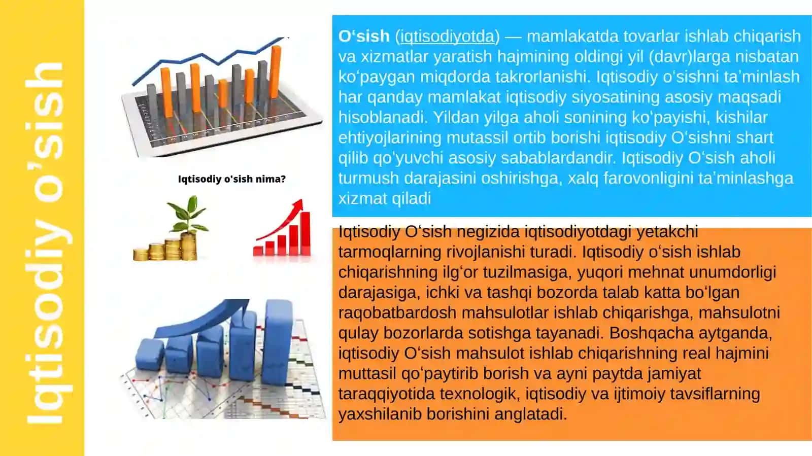 Iqtisodiyo’sish ko’rsatkichlari 4