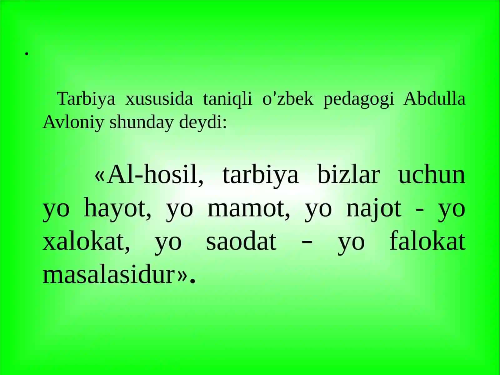 Tarbiyajarayoniningmazmuni 4