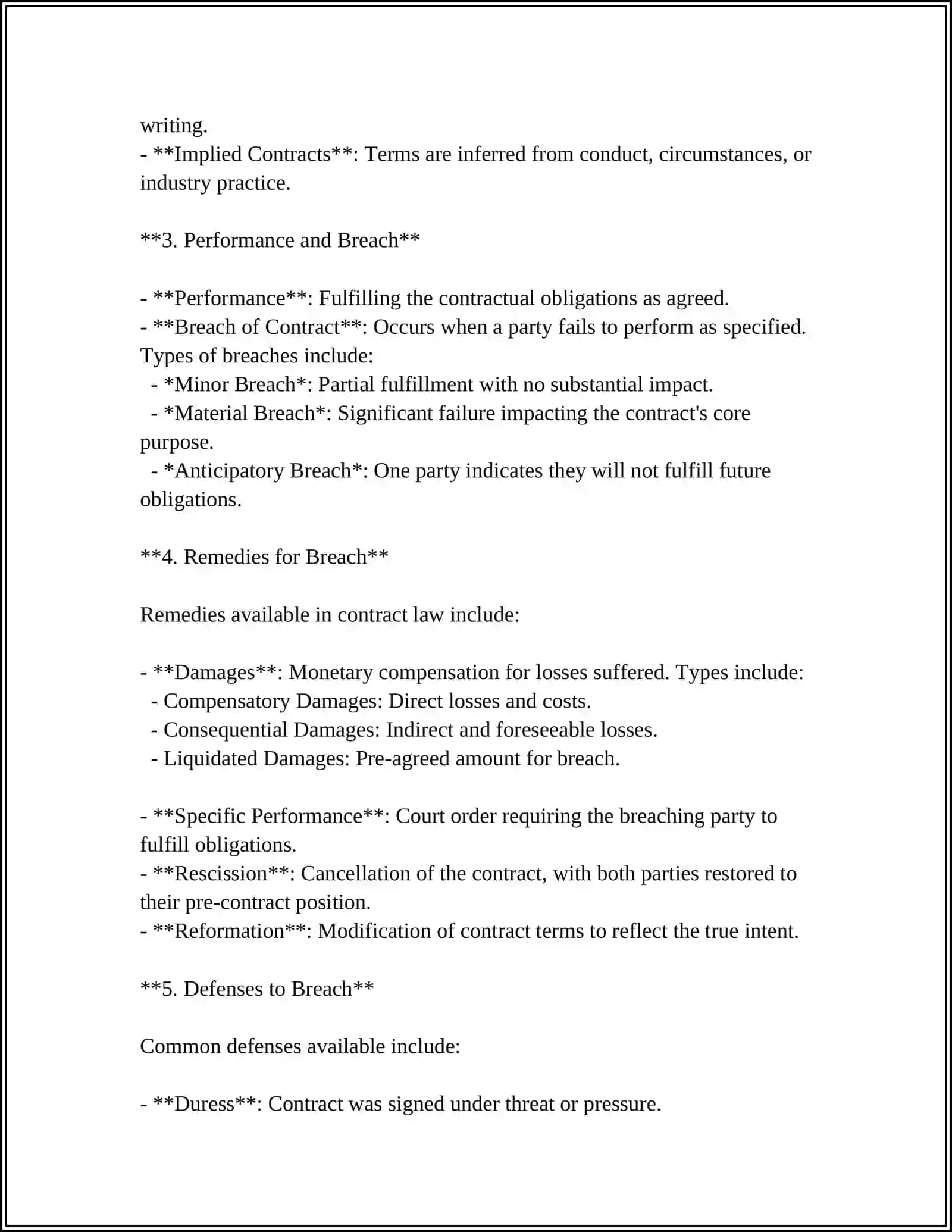 Contract Law in Business 4