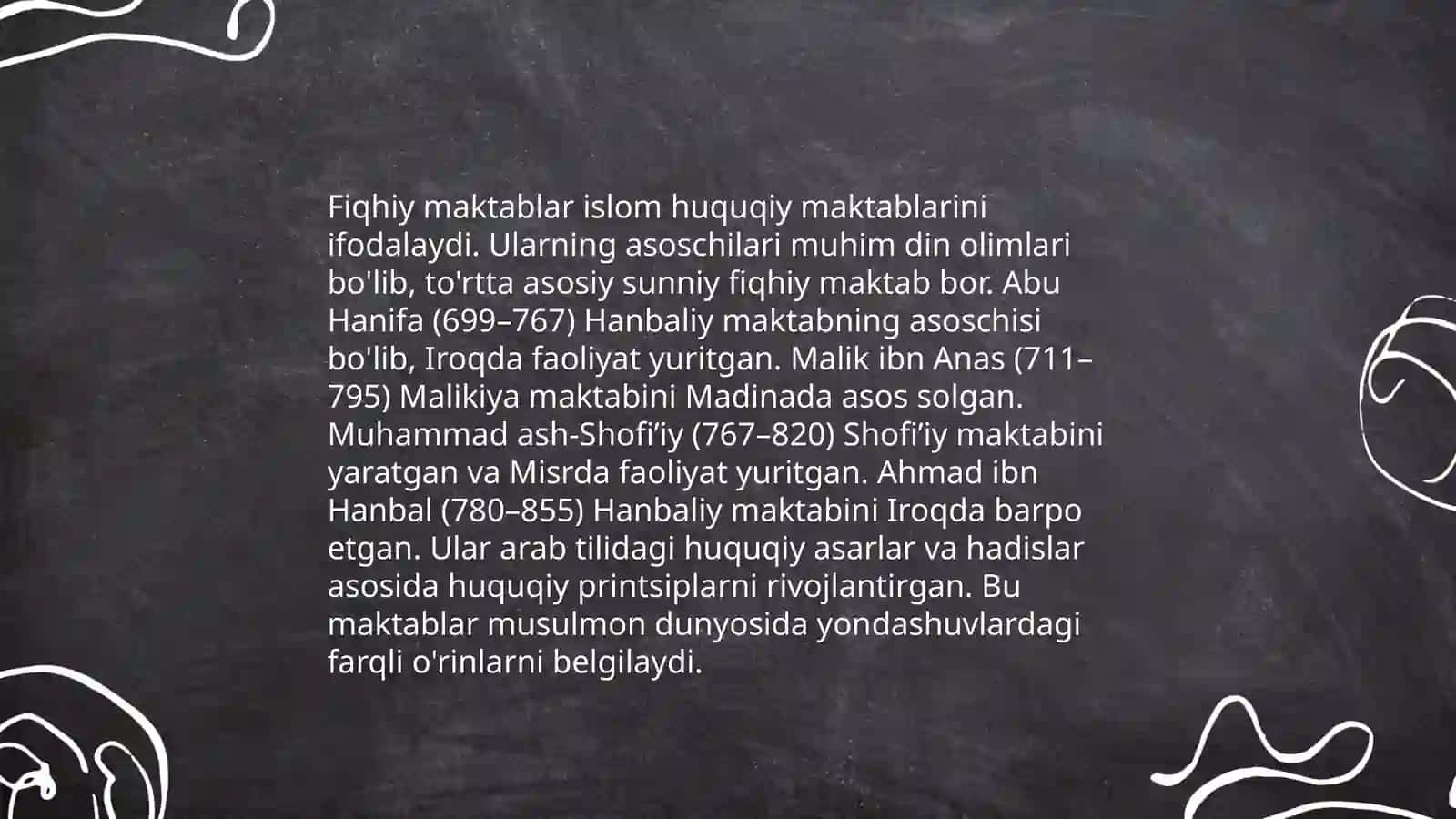 Islomning fiqhiy maktablari 4