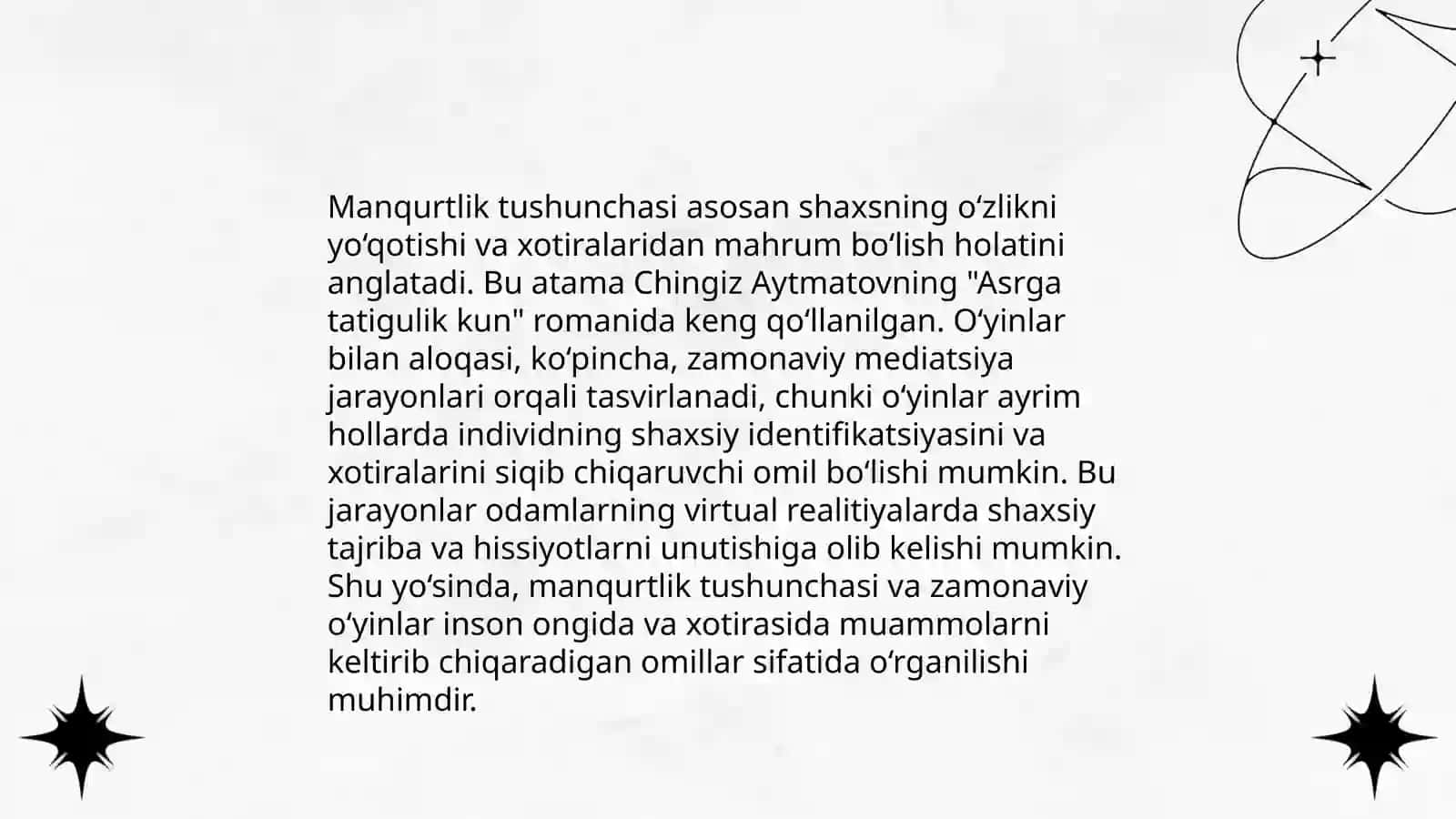 Kompyuter o'yinlari - manqurtlik vositasi 4