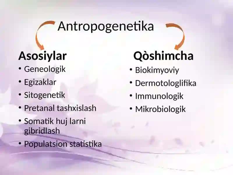 Antropogenetika 4
