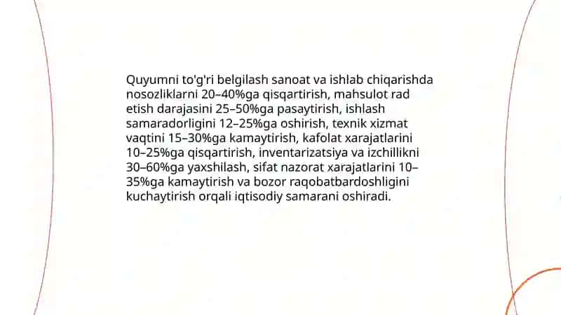 Quyumni to'g'ri belgilash 4