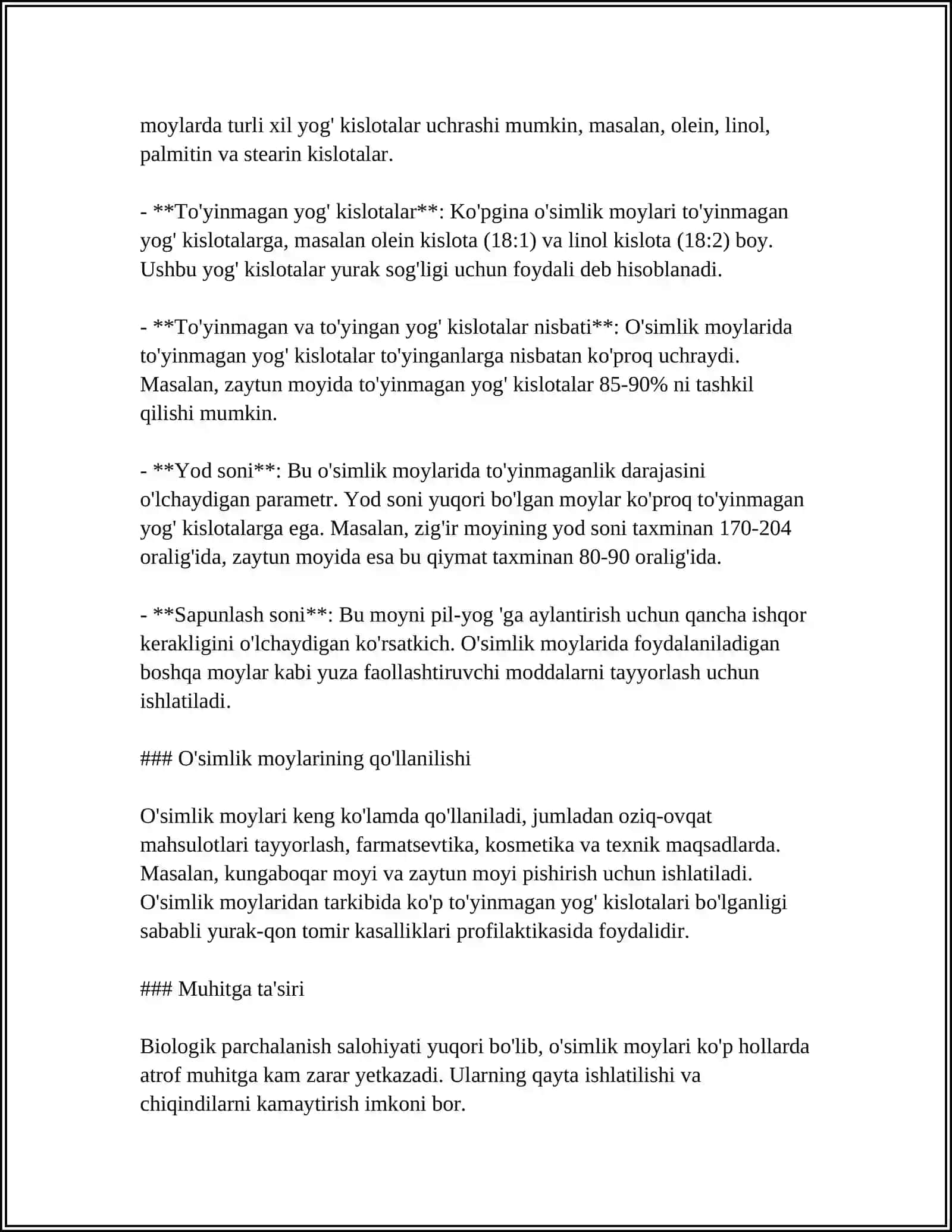 OʻSIMLIK MOYI SIFATINI BAHOLASH 4