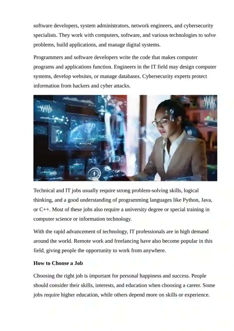 Technical and IT Jobs 4