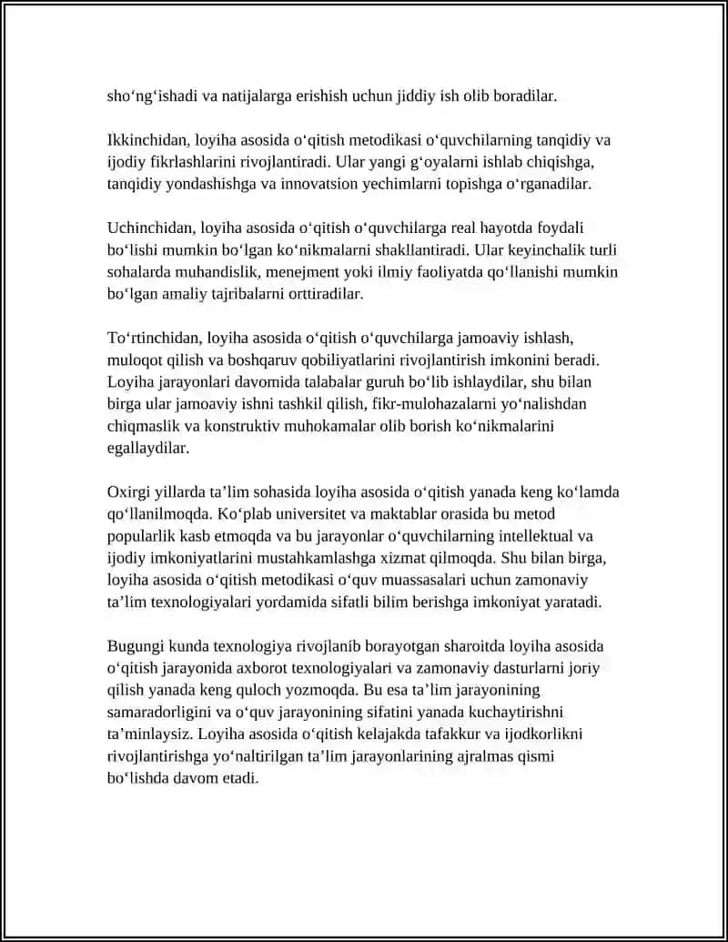 TA'LIMDA INNOVATION METODLAR 4