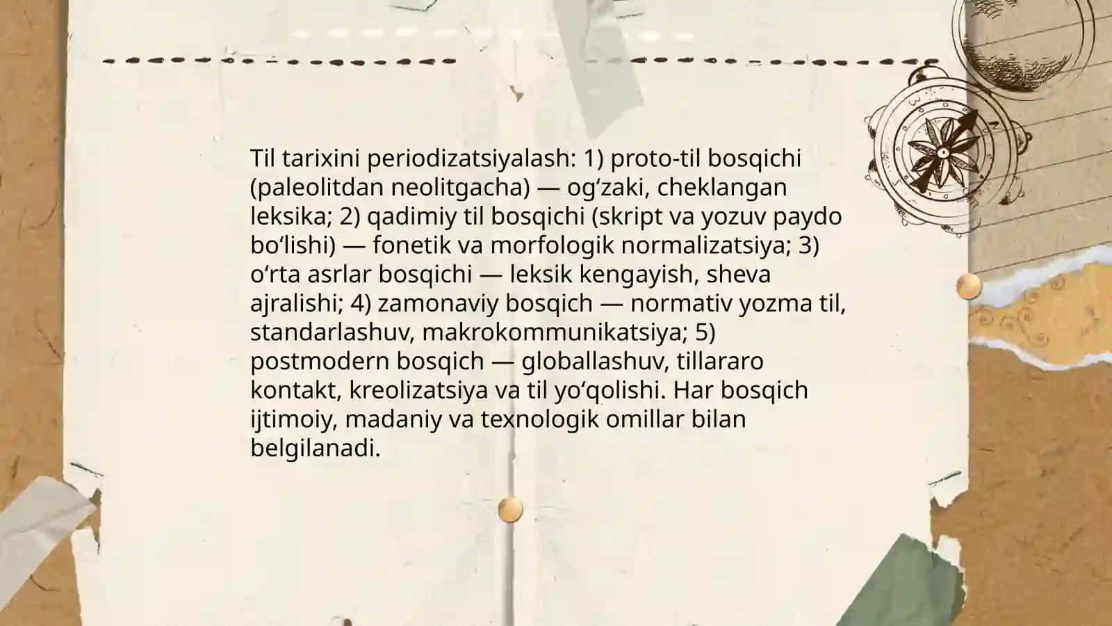 Tillarning tarixiy rivojlanishi 4