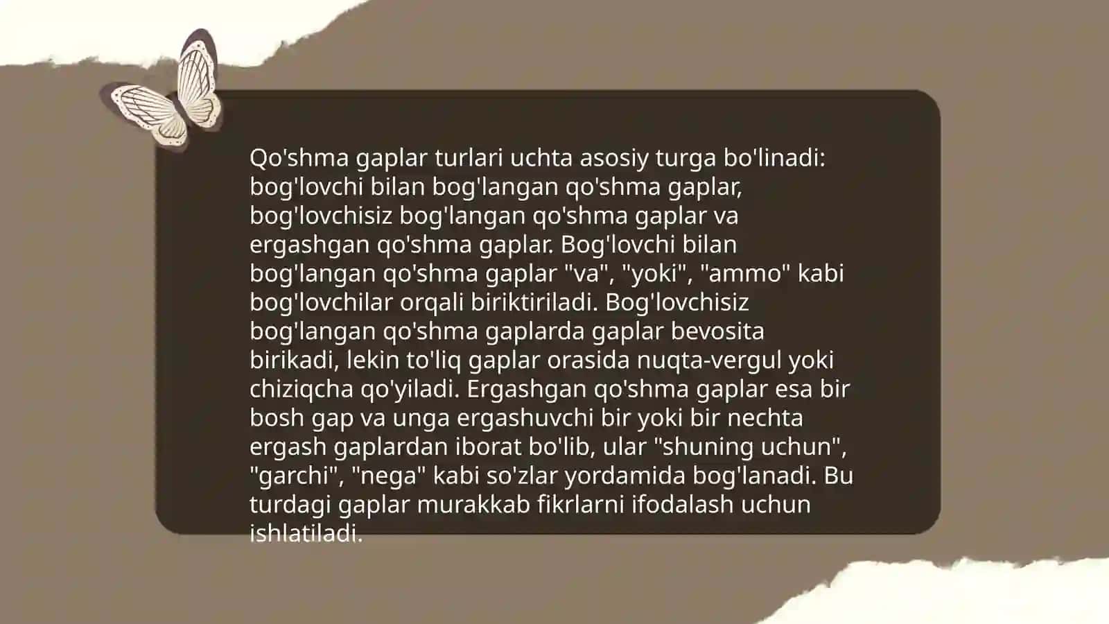 Qo'shma gaplar haqida ma'lumot 4