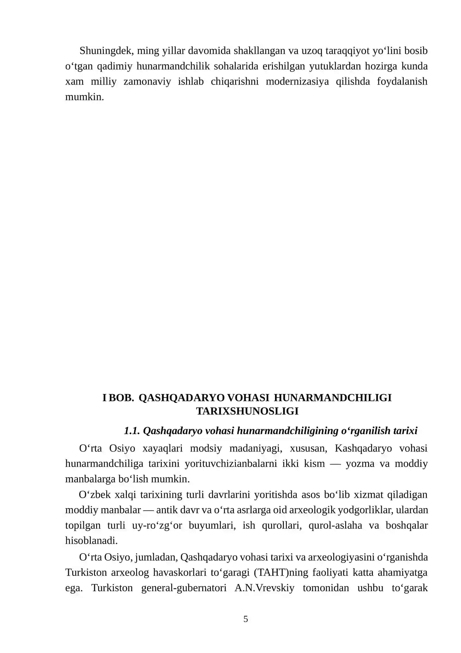 Qashqadaryo vohasi hunarmandchiligi tarix diplom ish BMI 4