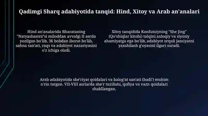 Sharq mumtoz adabiyotshunosligi tarixi 4