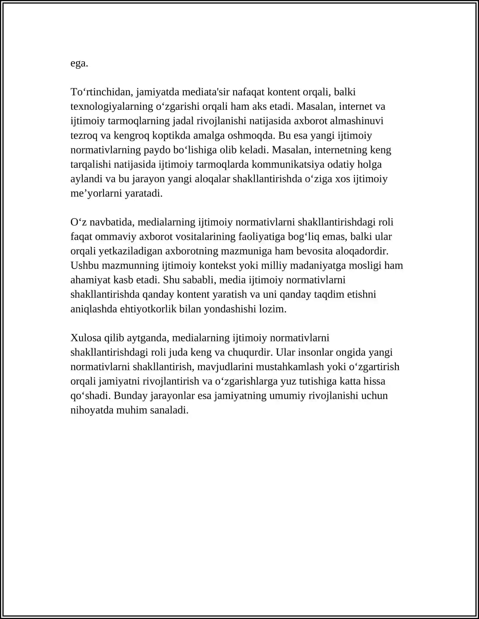 MEDIALARNING IJTIMOIY MAZMUNI 4