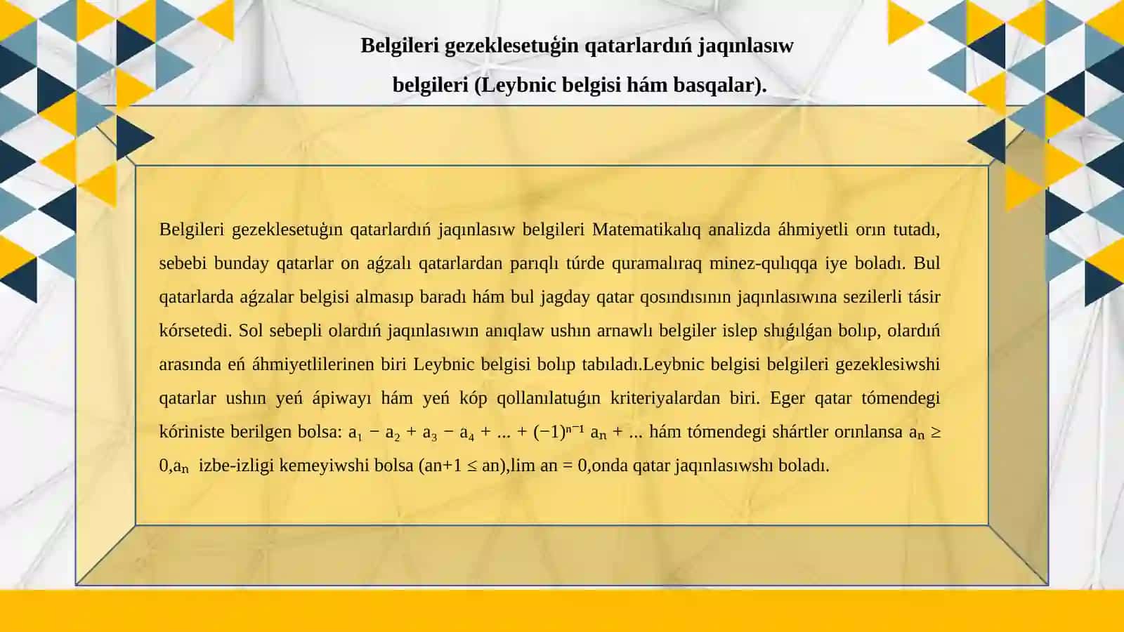 Belgileri gezeklesetuģin qatarlar 4