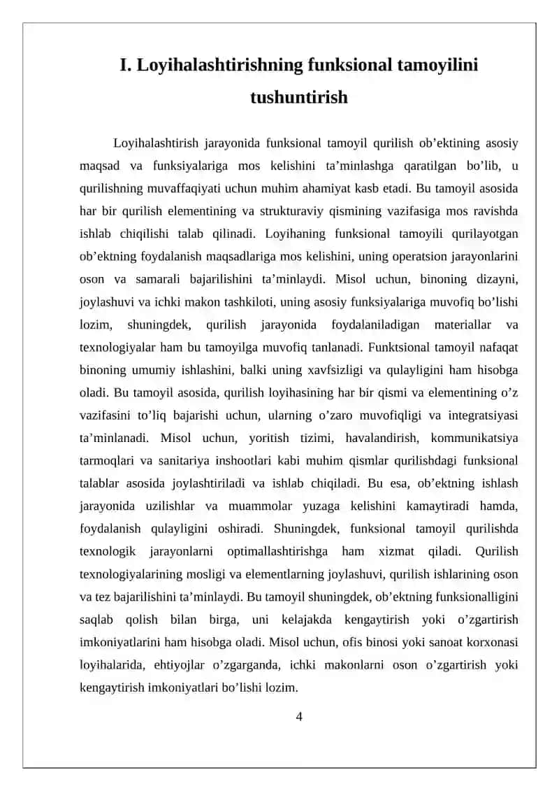 Loyihalashtirishning funksional tamoyilini tushuntirish 4