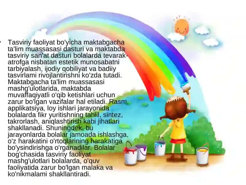 Maktabgacha ta'lim muassasasi dasturi 4