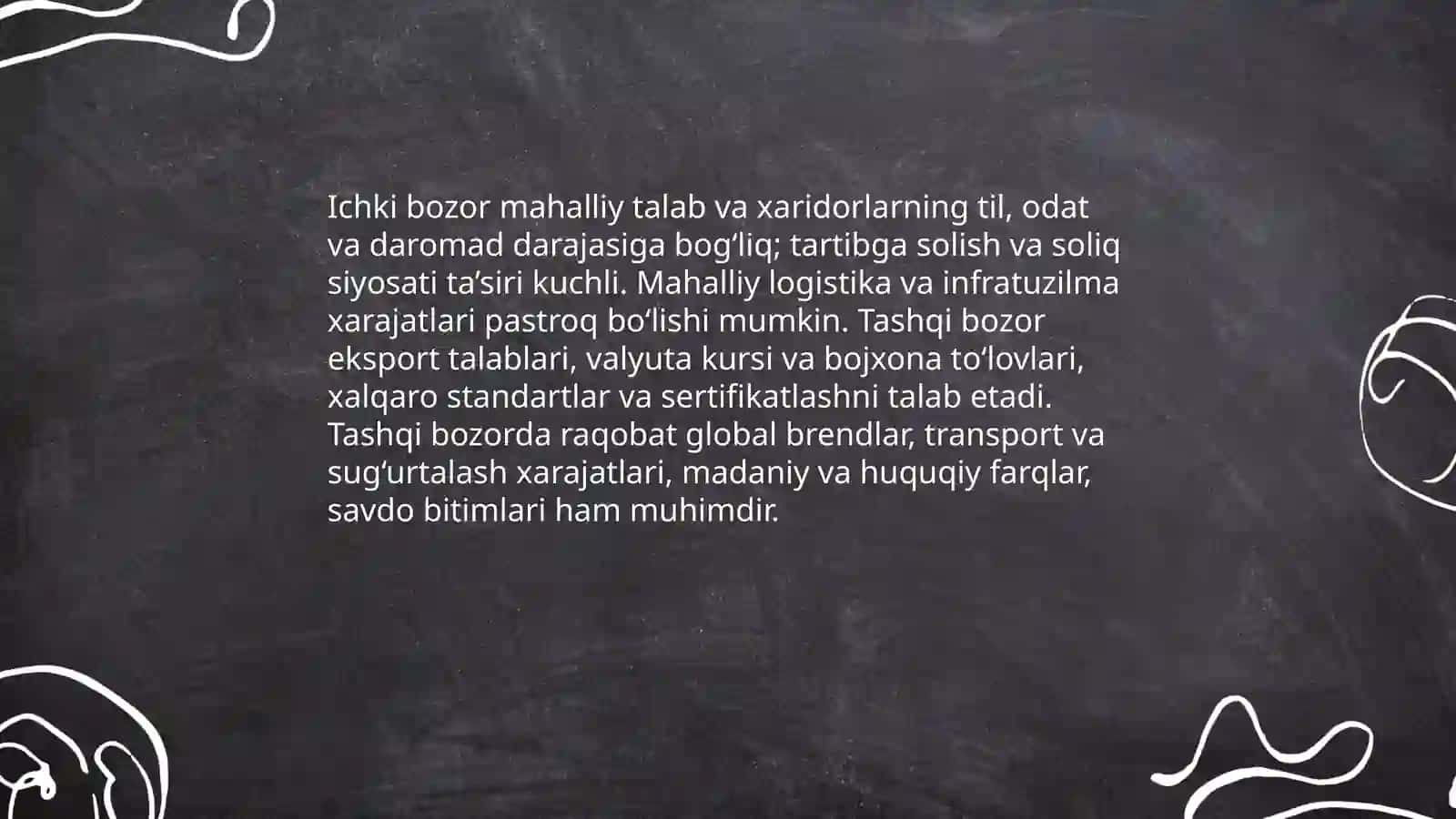 Maxsulot bozorlari 4