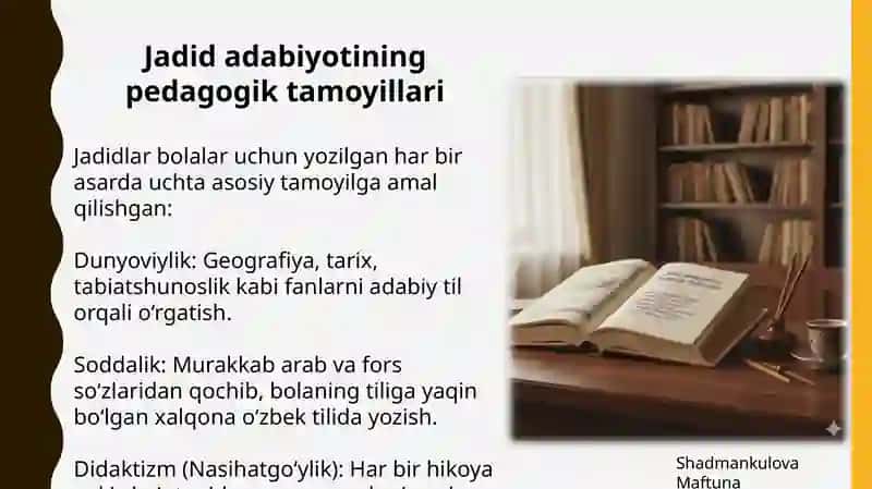 Bolalar adabiyoti fanidan bajarilgan taqdimoti 4