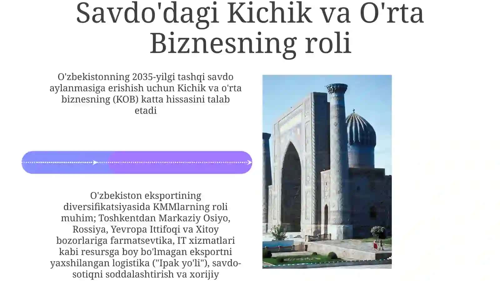 O'zbekistonning"2035-yildagitashqisavdoaylanmasi" 4