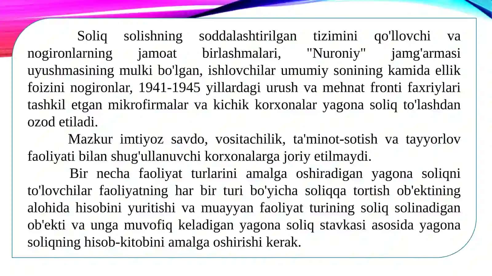 SOLIQLAR VA SOLIQQA TORISH 4