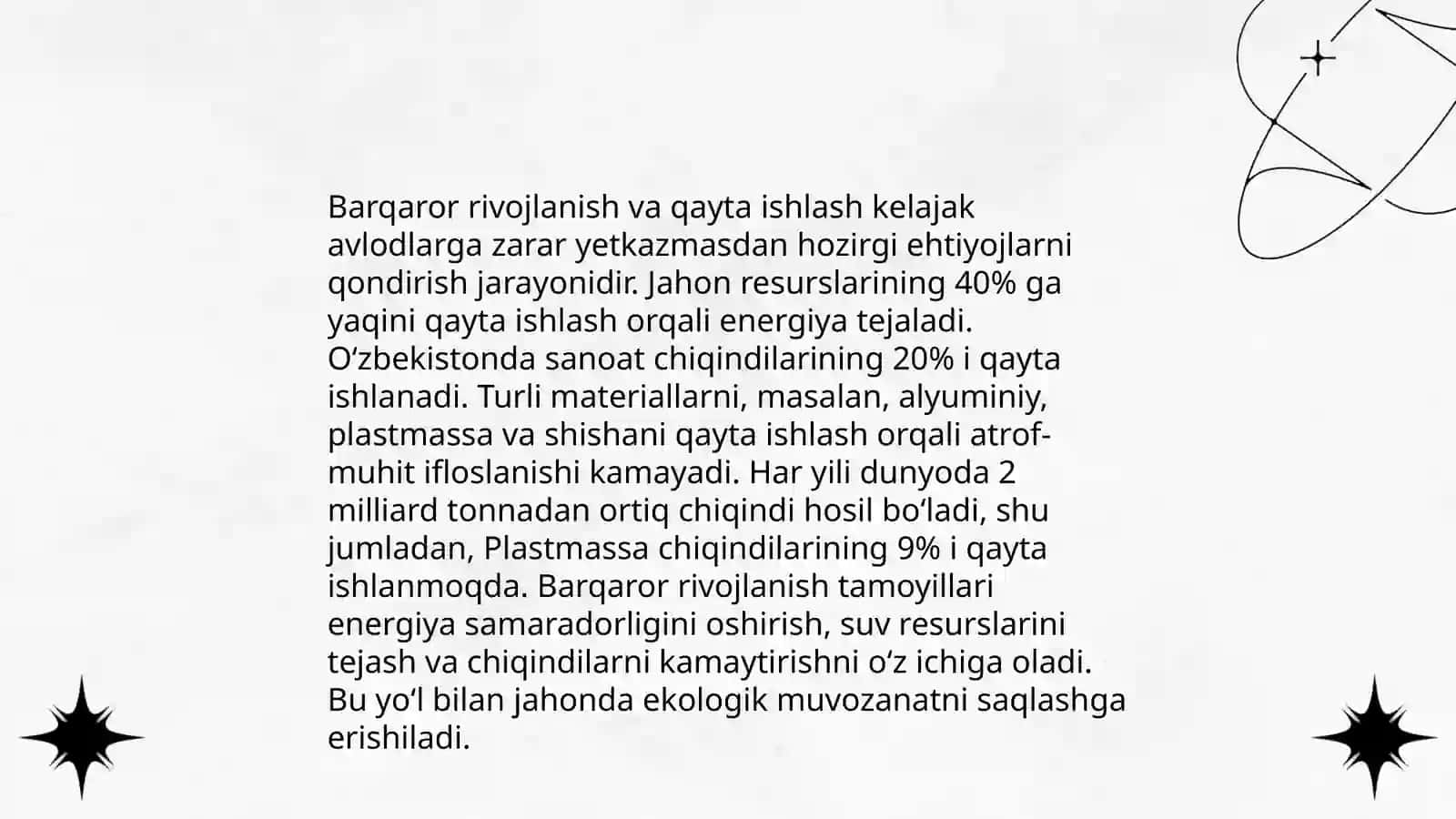 Qayta ishlangan mahsulotlar iqtisodiyoti 4