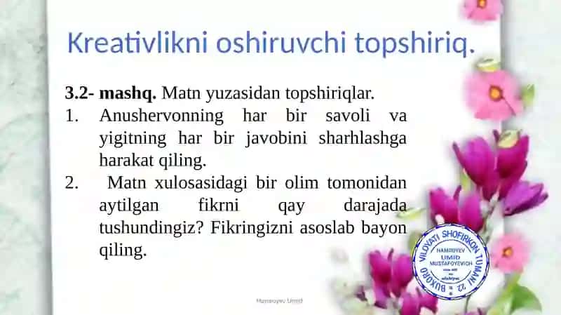 3-mavzu.NUTQDA O‘ZGARUVCHIUNDOSHLAR 4