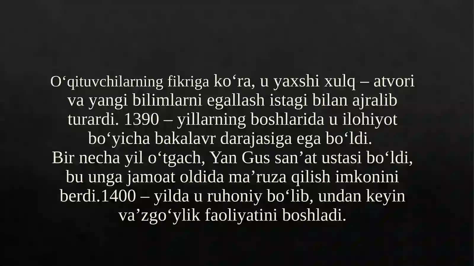 Yan Gusvauningta‘limoti 4