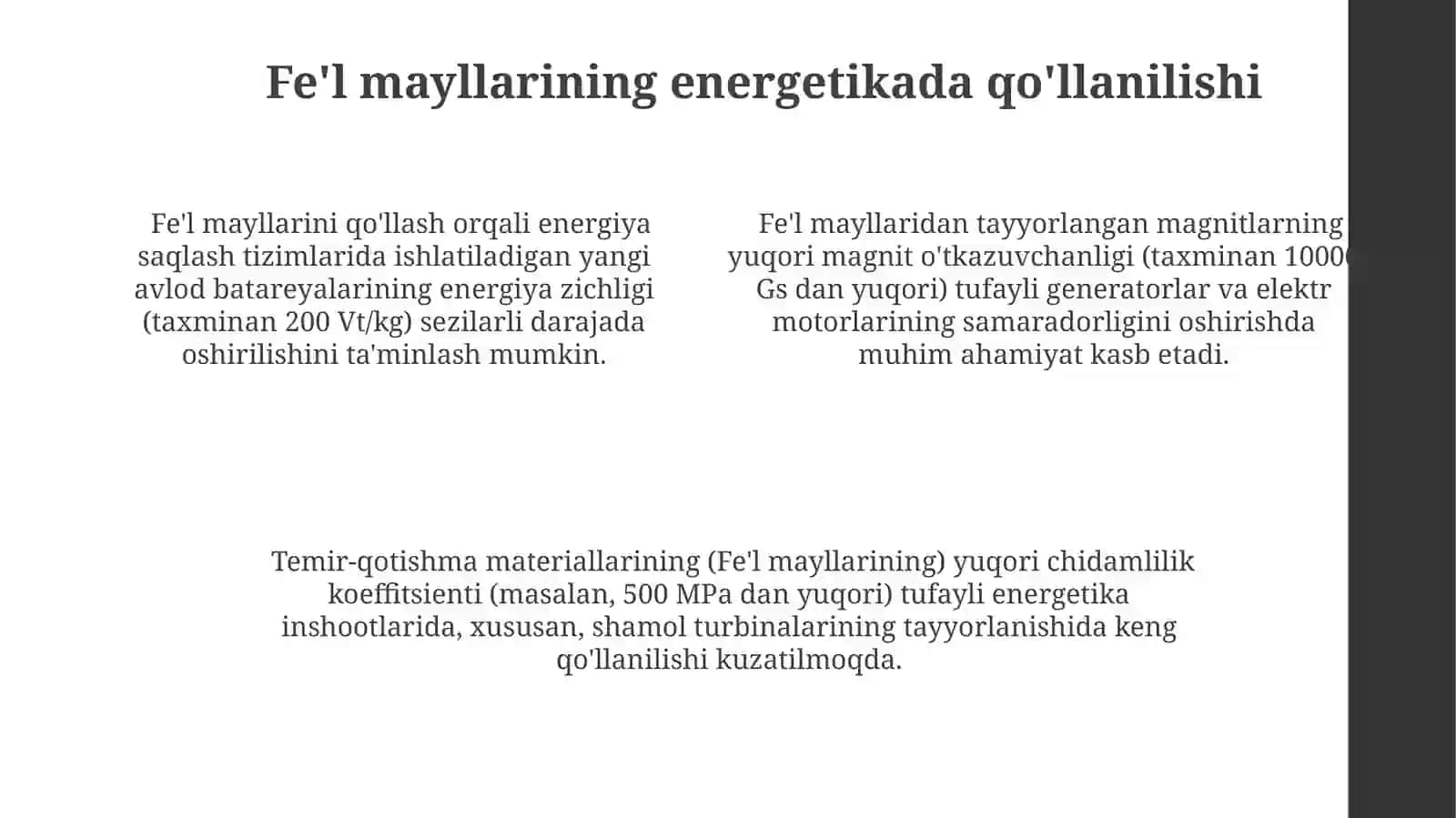Zamonaviy energetikaning istiqbollari 4