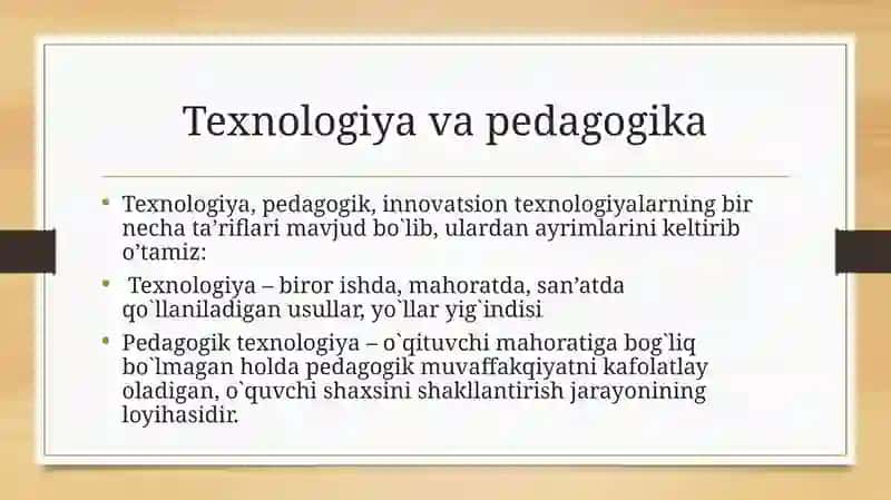 Zamonaviy pedagogik texnologiyalar 4