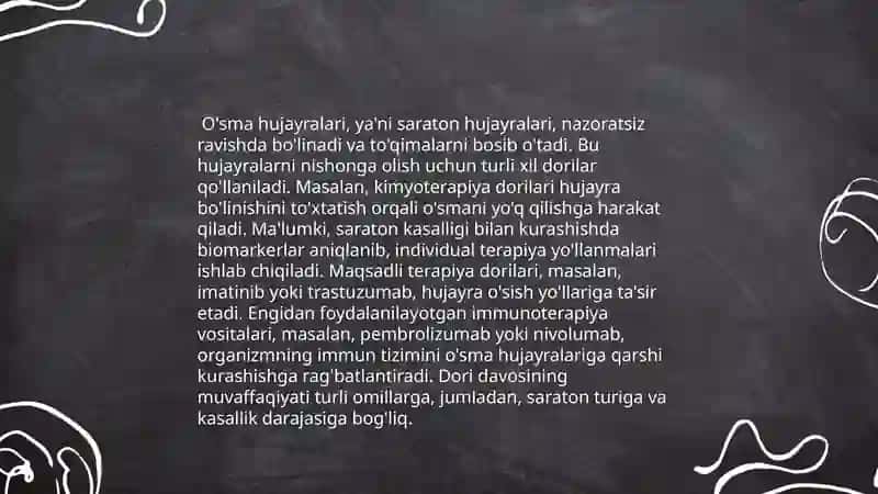 O'sma hujayralarining kimyoviy dori vositalariga multirezistentlik 4