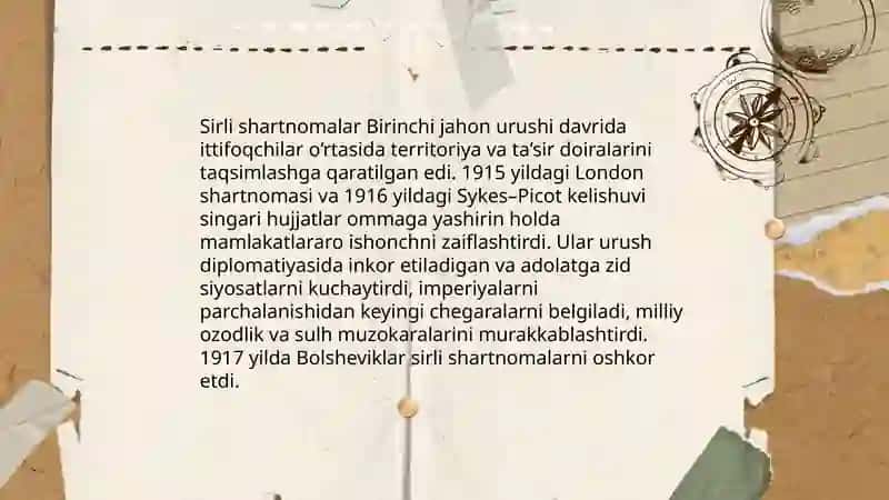 1-jahon urushigacha bo‘lgan ittifoqlar tizimi va diplomatik oqibatlari 4