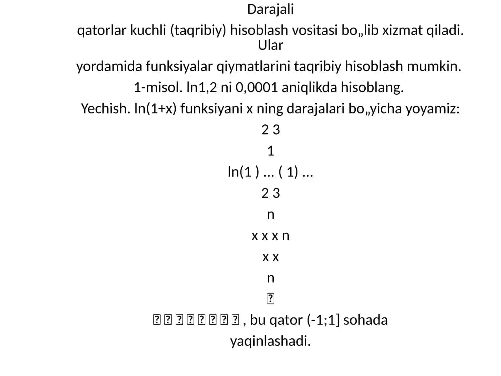 Funksiyaning uzilishi va uning turlari 4