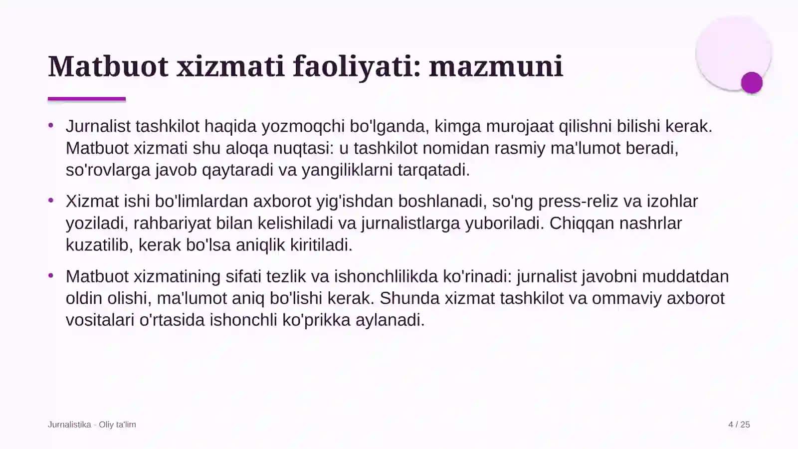 Kardiologiya markazlarida matbuot xizmati faoliyati 4