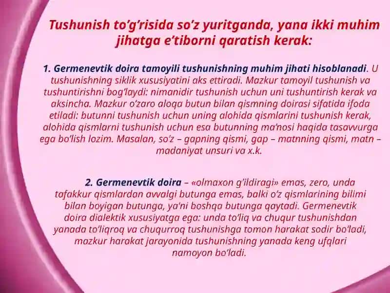 Tushunish va tushuntirish 4