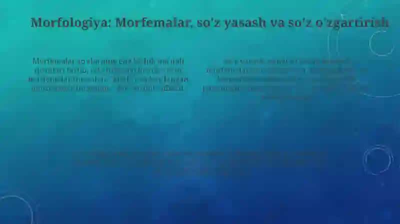 Grammatika – til strukturasini o‘rganuvchi soha sifatida 4