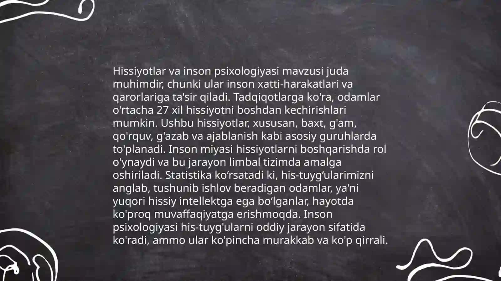 Hissiyot haqida 4