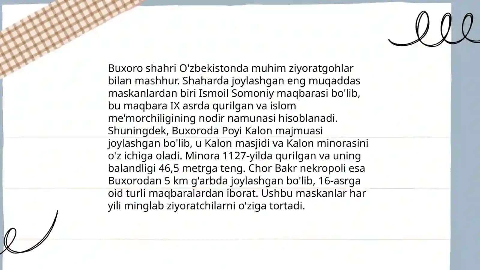 O'zbekistondagi muqaddas ziyoratgohlar 4
