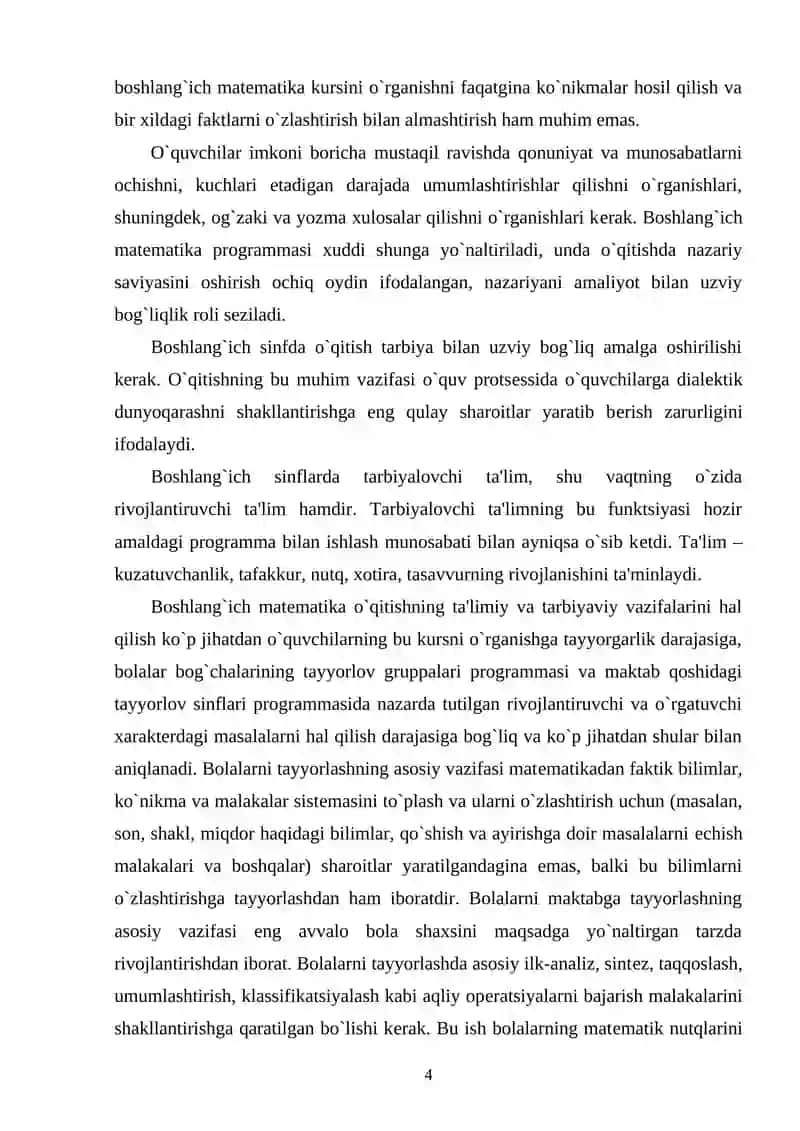 O`quvchilarda masala yechish uquvini shakllantirish 4
