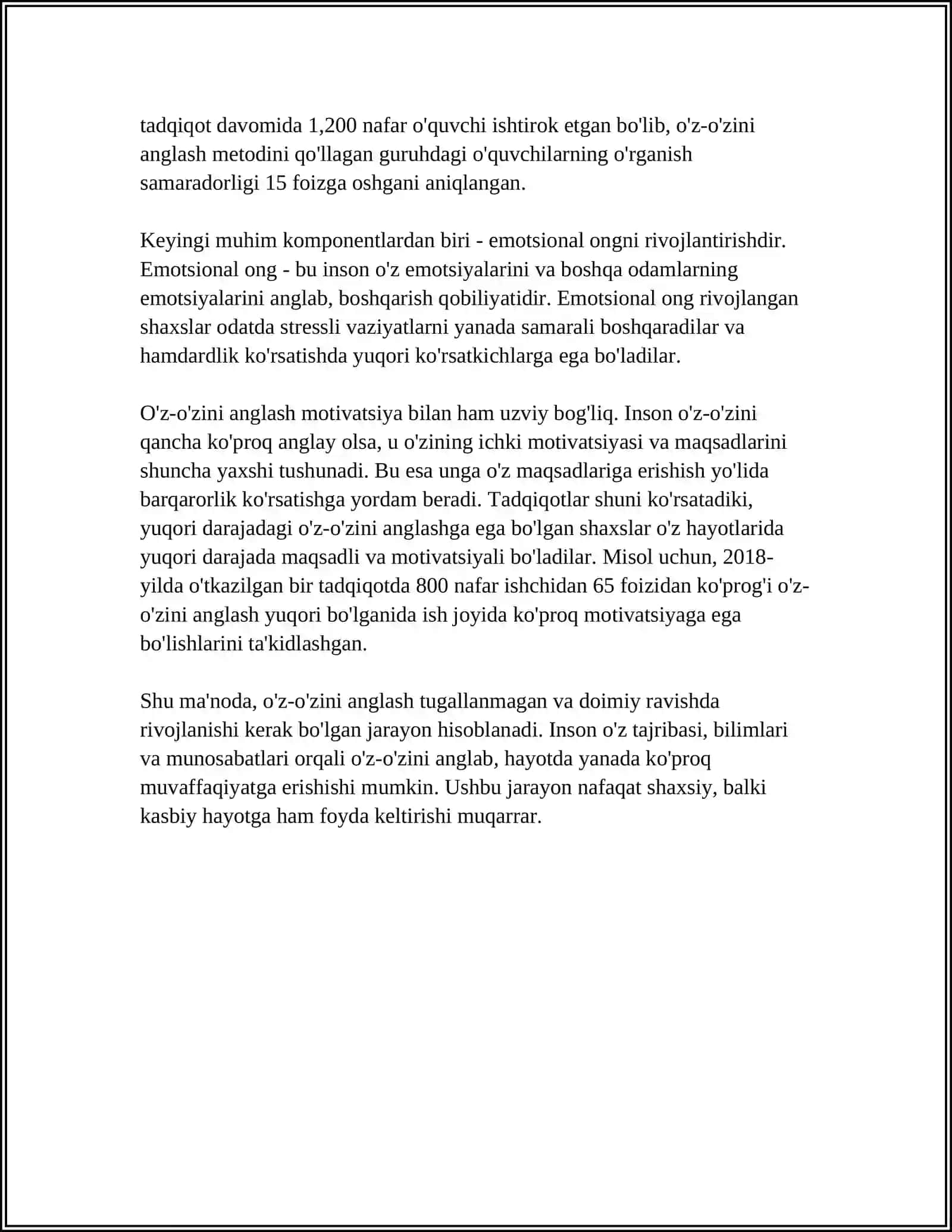 OʻZ-OʻZINI ANGLASHNING PEDAGOGIK XUSUSIYATLARI 4