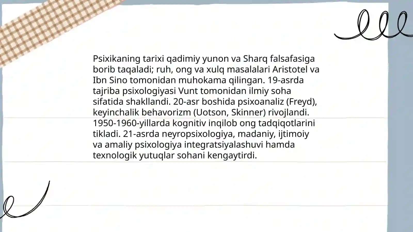 Psixika haqida umumiy tushuncha 4