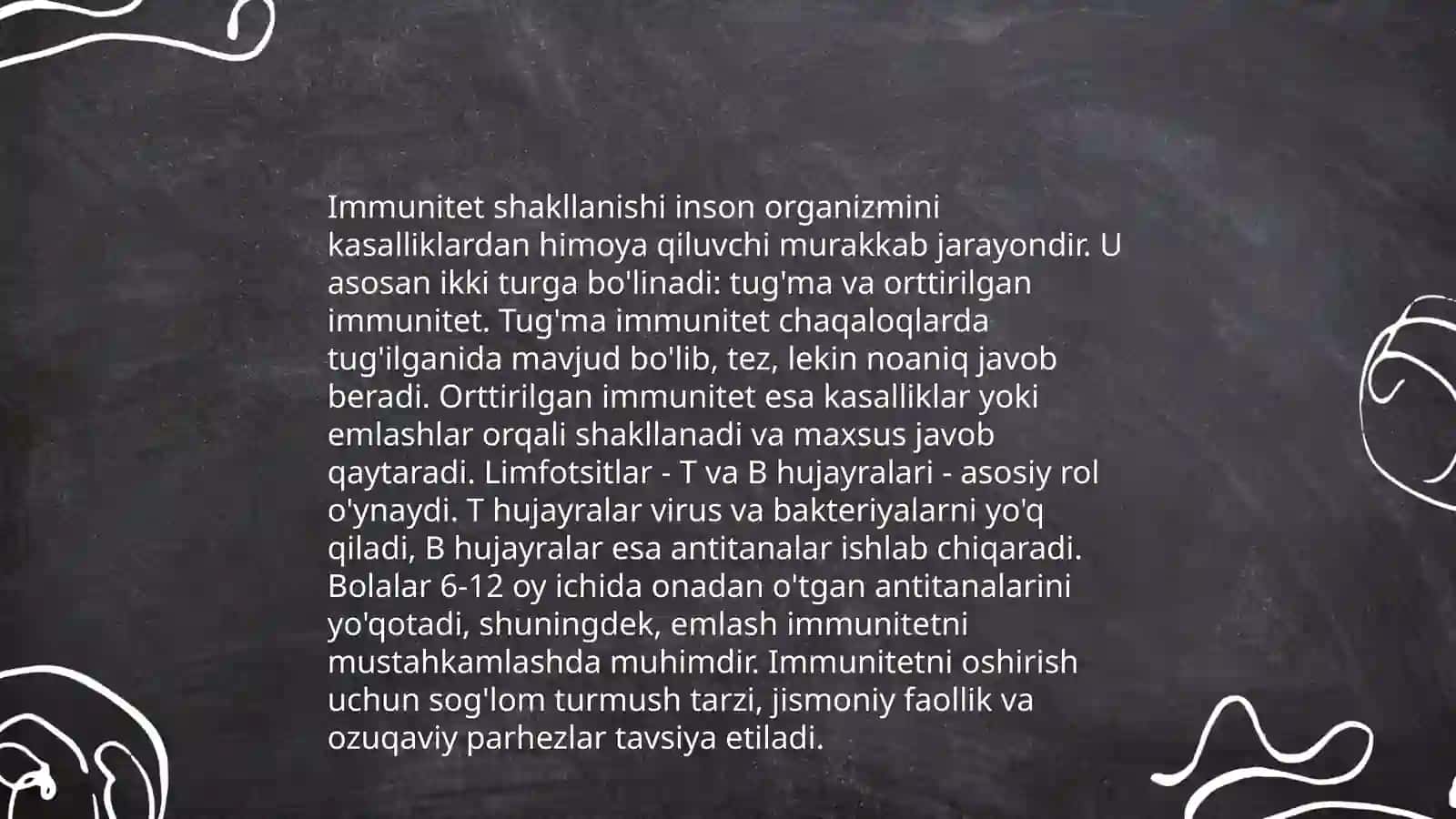 Imunitet nazariyasi 4